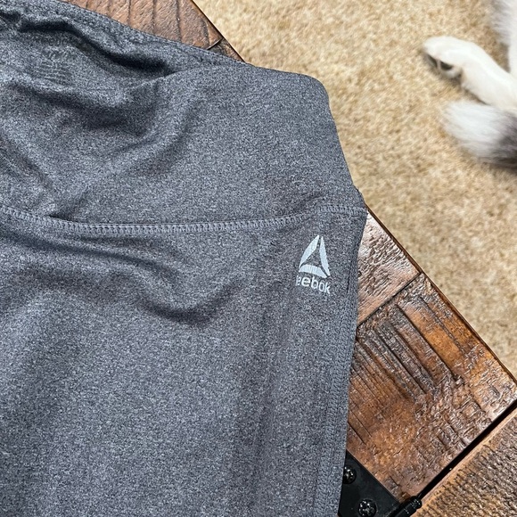 Reebok Charcoal Women's Flared Leggings - Picture 2 of 4